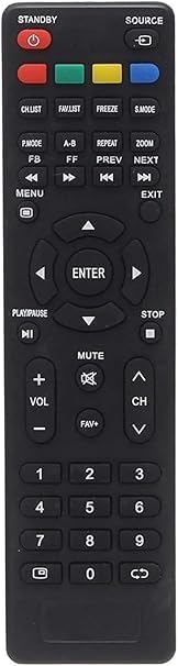 Remote Control For Prima, symphony, nautical and ATA Tv