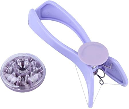 Silique Eyebrow Face and Body Hair Threading and Removal Epilators System Multi Use with extra 6 thread Eyebrow Face and Body Hair Threading Removal Epilator Tweezer Kit