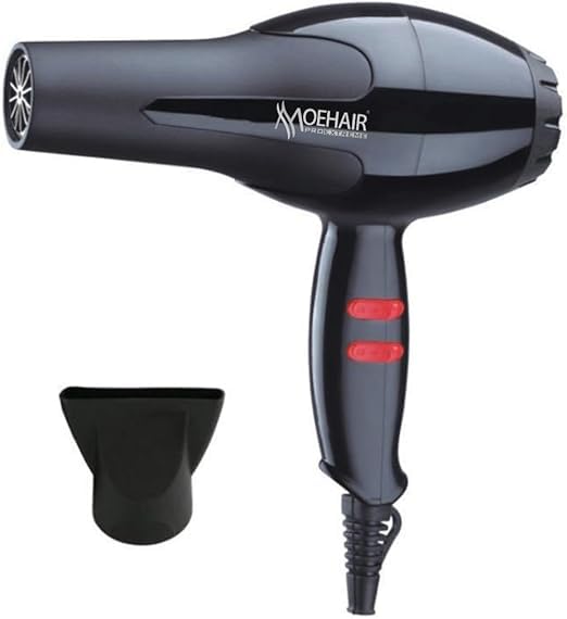 Mohair MO-7165 Professional Hair Dryer, Superior Drying Performance with Multiple Settings, Ionic Care and Overheat Protection