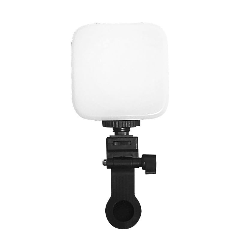 LED Video Light - Selfie Light for Mobile with Clip, Adjustable 3 Brightness Mode, 3000-6500K Rechargeable & Portable for Video Shooting, Laptop, Phone & Selfie, M-88