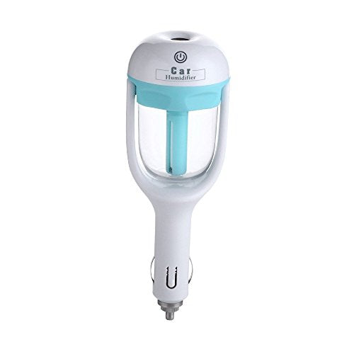 Car Plug Air Humidifier - (Blue)_ with one years guarantee of satisfaction and quality