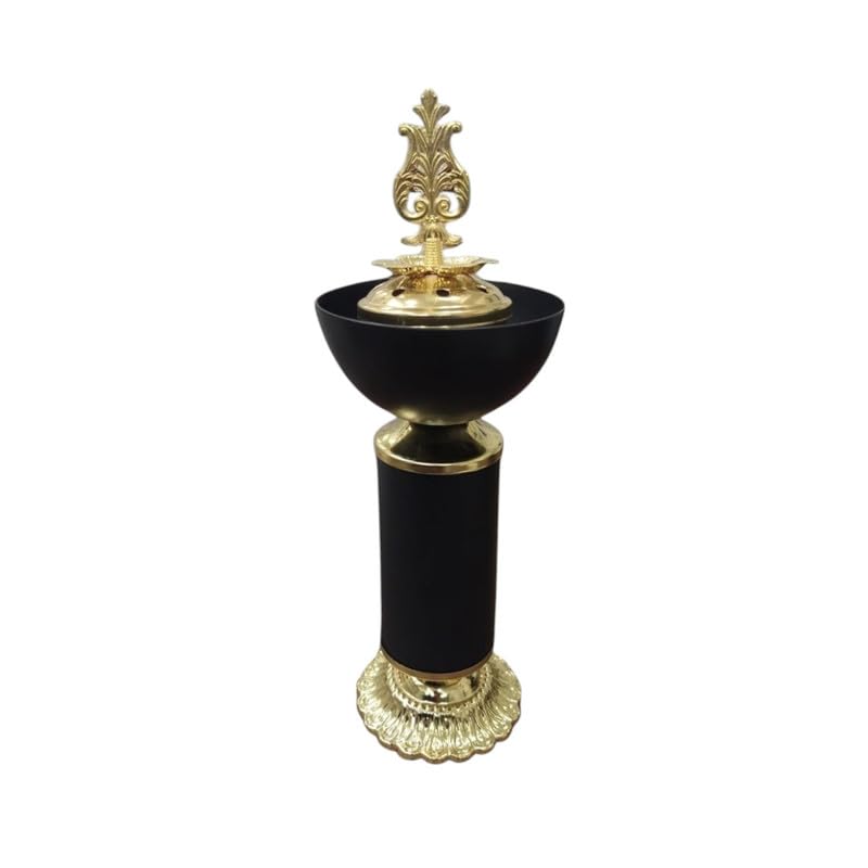 Elegant Incense Burner - Black