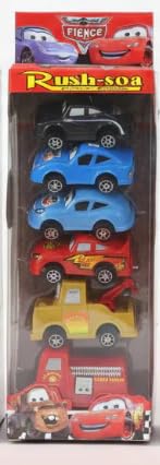 Cars Set, Toy Vehicle Collection, Multi-Colour, 5 Pack