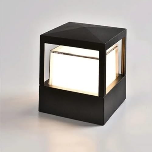 Modern Led outdoor Post Light (Art Deco 10)