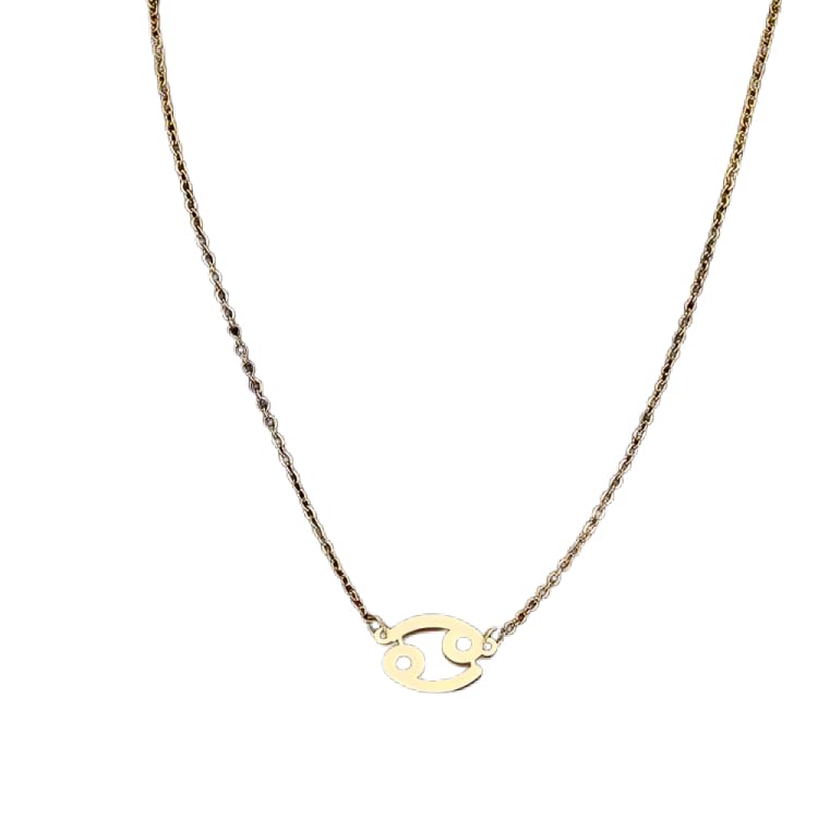 Pure Copper Zodiac Symbol Necklace – Simple and Modern Design for Women and Girls | Stylish Astrological Chain for Every Zodiac | Perfect Gift for Horoscope Lovers