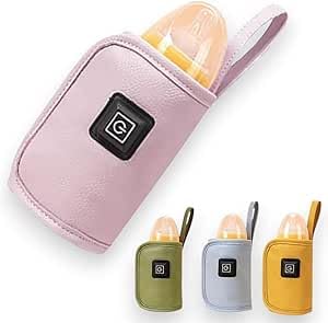 Baby Bottle Warmer Bag, USB-C Powered, Three Level Temperature Control, Lightweight and Easy to Carry, Suitable for Travel and Travel