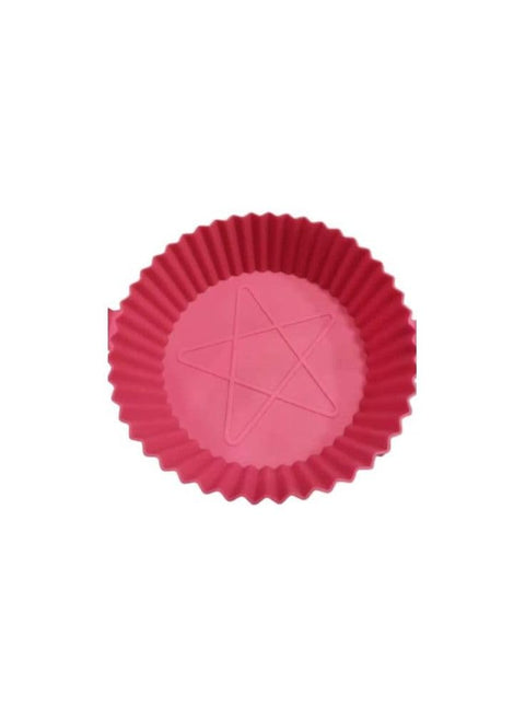 Air Fryer Silicone Pot Round Reusable Grill Basket Plate Replacement Liner 6.3 Inch Air Fryers Replacement Oven Accessories