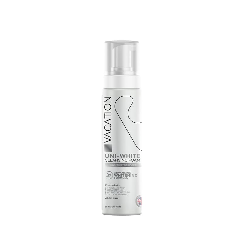 vacation whitening facial cleansing foam 200ml