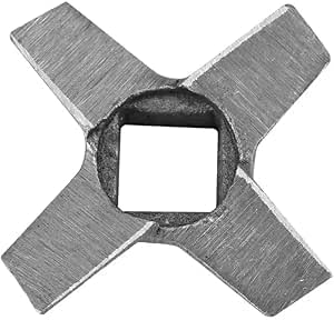 MySouq-Store 1pec Meat Grinder Blade Steel Grinder Blade shaped Stand Mixer Replacement Part Meat Cutter Food Mincer -Before Buy Be Sure of the old measuring Carefully See Second Photo (#8)