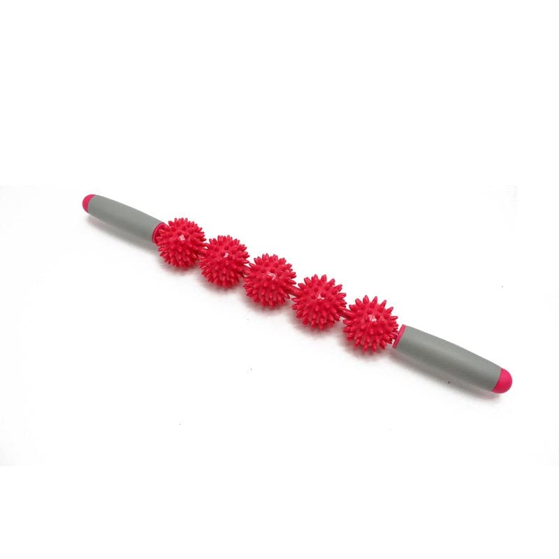 one piece 5 point spiky ball yoga block gym massage body massage relax tool muscle roller sticks physical fitness equipment foam roller 159229787