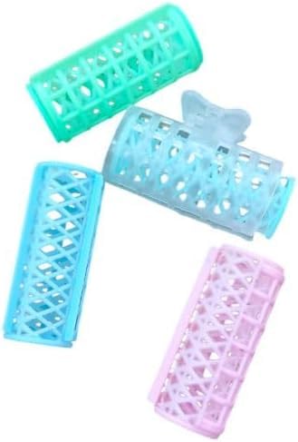 Hair Rollers Set for Curls and Waves, Heat-Free Styling, 4 Sizes - 2004