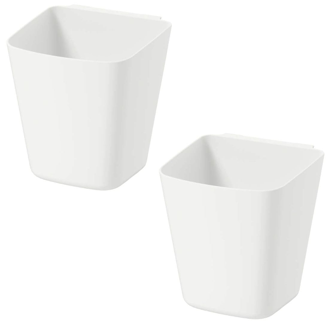 Digital Shoppy SUNNERSTA Wall Organizing Container (White) (Pack of 2)