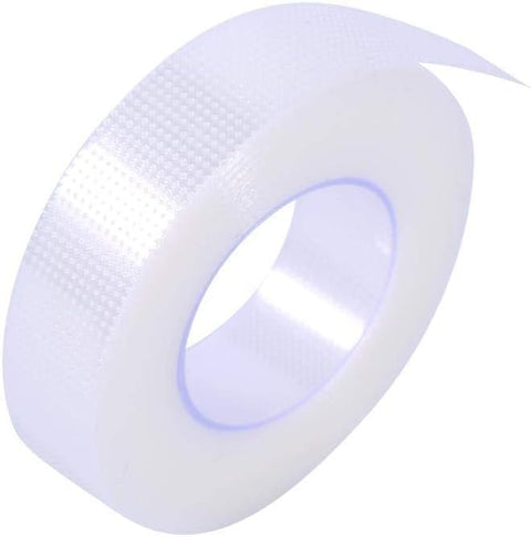 Lash Tape 1pc roll Eye Tools Simple Tool Micropore Beauty Pads Isolation Adhesive Extension Eyelash Supplies Under Fabric Skin Aid Sensitive Salon Fiber Patches First Makeup-transparent