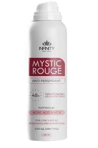 Infinity Mystic Rouge Deodorant Spray Kojic Acid & Vit E 200ml