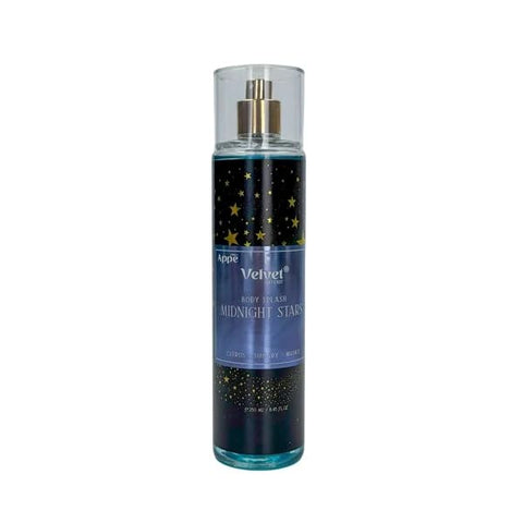 Velvet INTENSE Midnight Stars Body Splash for Women 250ml - Long Lasting Celestial Fragrance Mist with Zesty Citrus, Amber & Sandalwood - Warm Oriental Scent for Evening & Daily Wear