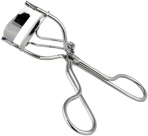 Premium Eyelash Curler – Get a Natural and Perfect Look in Seconds with Ergonomic Design That Fits All Eye Shapes and Results That Last for Hours (Silver)