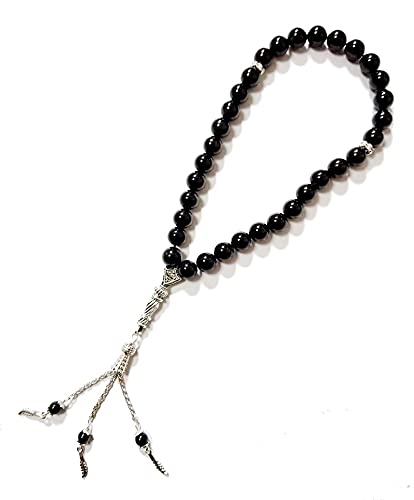Agate Prayer Beads for Men and Women, Nature Stone Tasbih