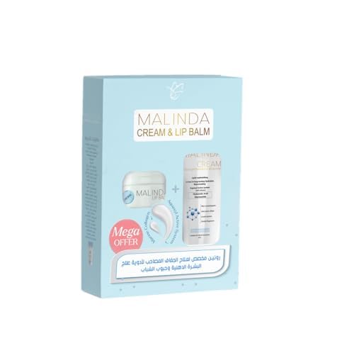 Malinda Moisturizing Routine for Oily Skin (Malinda Moisturizer 120g + Malinda Lip Balm 15g)