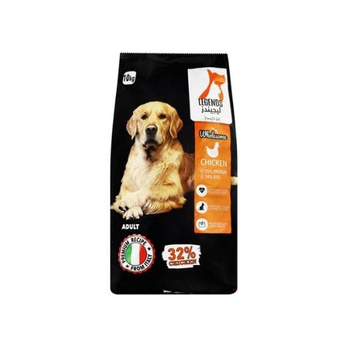 Legends Wholesome Adult Dog Dry Food (pack of 10kg, Chicken) from pets zone