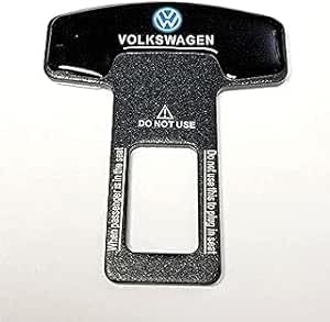 Car Seat Belt Clip and Safety Alarm Stopper - Compatible with Voo?Lux, Metal 2 Pieces