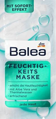 Balea Feuchtigkeits Face Mask moisture 16 ml