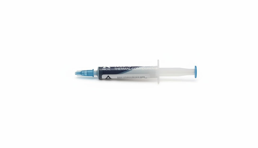 Thermal Paste for CPU and GPU Cooling, Heat Transfer Compound with Easy Application Syringe, Suitable for Computers and Laptops