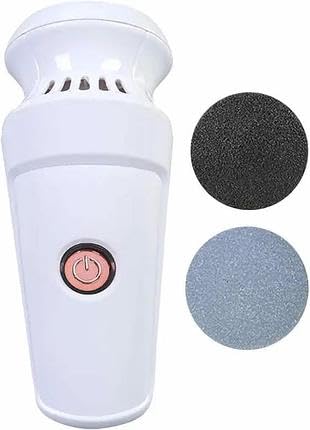 Electric Foot File Callus Remover Rechargeable Pedicure Tool For Dead Skin Hard Cracked Heels Exfoliator Roller Waterproof Grooming Kit Feet Care Smooth Skin