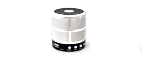 Mini Bluetooth Speaker WS-887 (Silver)