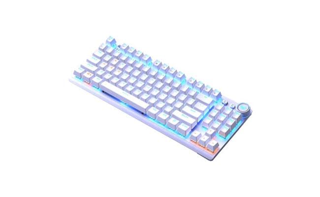 F3001 Mechanical Gaming Keyboard with RGB Backlit,Pre-Lubricated Linear Switches, Compatible with PC, PlayStation, Xbox
