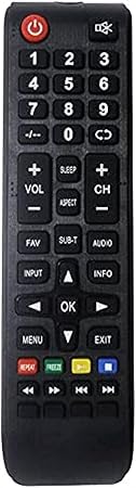 Remote Control Compatible with ATA Screens, Black