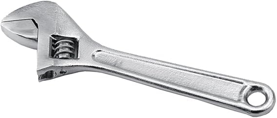 CROWN Professional Adjustable Wrench,6inch,Carbon steel;CPHWA-CNA10 by circle tools 250 mm مفتاح فرنساوي 10"