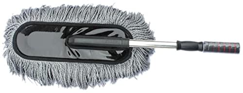 one year warranty_Car Home Duster, Telescopic Vehicle Wax Drag, Car Cleaner Cleaning Kit Dusters, Nano Fiber Car Wash Brush Mop With Retractable Handle For Car Bike RV Boats Home Use09876546