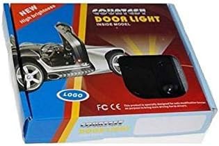 Car Door Lights Logo Kit Battery & No Wiring Required - LED Projector Projector Welcome Lights Logo - Inside Door Drill Compatible with Vau@@Lux