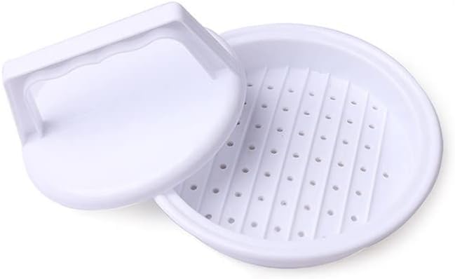 Premium Plastic Burger and Kofta Shaper Press for Home Cooking, Durable Heavy Duty Kitchen Tool, Easy to Clean, Perfectly Sized Patties Every Time