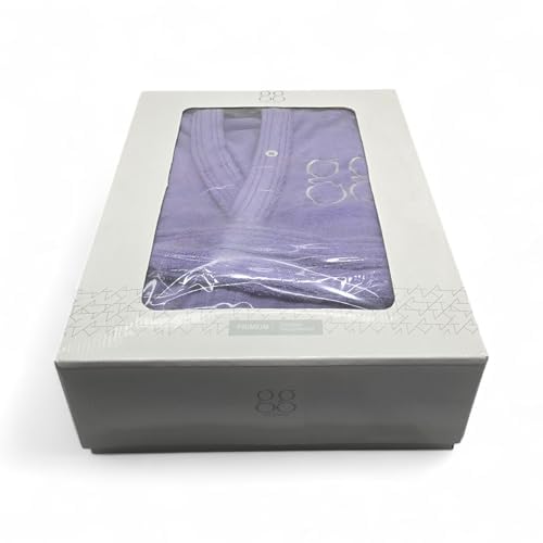 Bath Robe + Slipper cotton 100% Purple 2X