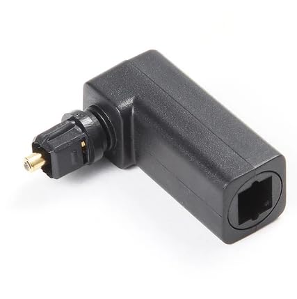 CONNECTOR EMK 360 Degree Male To Female Conversion Head OpticalFiber Adapter Audio Adapter
