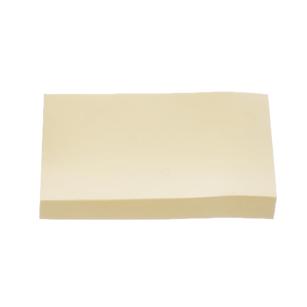 Elmaayergy A302-LJ02 H198 Sticky Note Contains 3 * 5 inch With Durable Material, Suitable For School And Home, 100 Sheet, Yellow