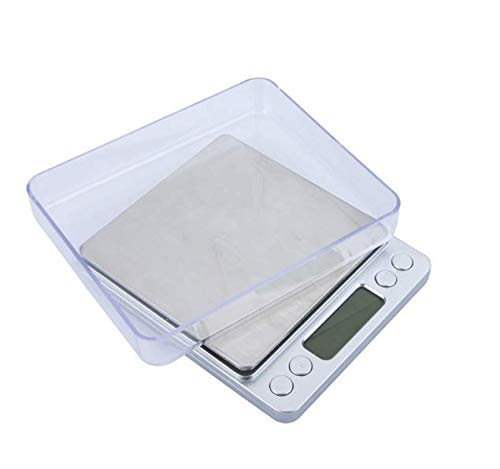 Mini Electronic Digital Platform Jewelry Scale Weighing Balance with Two Trays