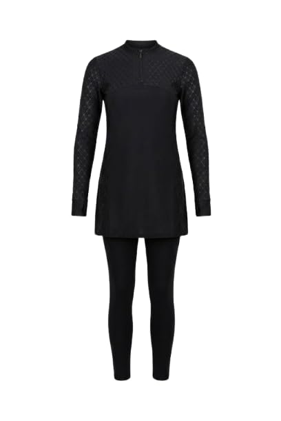 Women's Lycra Burkini Swimsuit - Comfortable Quick Dry Swimwear High Stretch Free Movement in the Sea and Pool WL.11