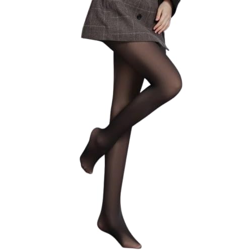 1pc 150D Black Sheer Pantyhose Tight Stockings Daily Fashion All-Match Essential Women's Tights Black Quilted