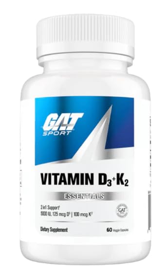 Premium Vital + K2 (MK-7) - 60 Capsules - with Practical Pill Box - Bone & Cardiovascular Rhythm Matrix - Calcium Shield - Non-GMO - High Bioavailability Synergy Integrity
