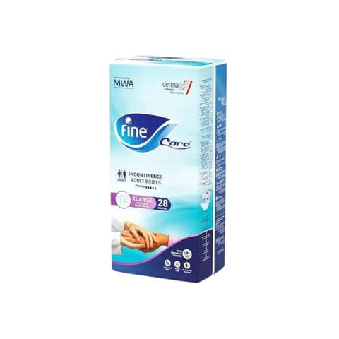 Fiine Care Incontinence Adult Diapers breifs, (X-Large)