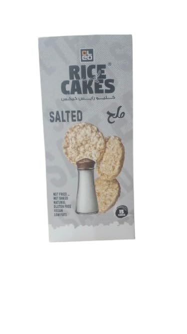 cleo rice cakes salt 105g