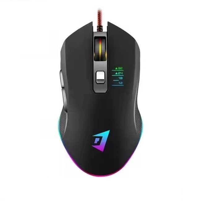 Jertech KX 2782 Mouse Gaming Sword XP10 3200, 1.4 Meters - Black
