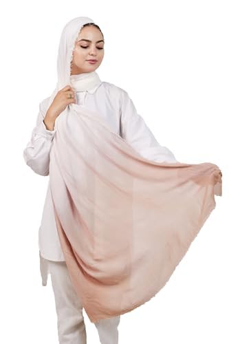 Signature Timeless Luxury Ultra Soft Breathable Pure Cotton Gradient Veil With Elegant Smooth Finish Navy Blue 80x200cm