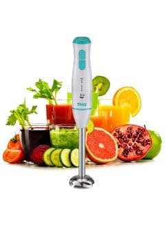 DSP Hand Blender 200W Power with Two-Speed Adjustment, Full Copper Motor, and Detachable Stainless Steel Mixing Rod and Blade, KM1148