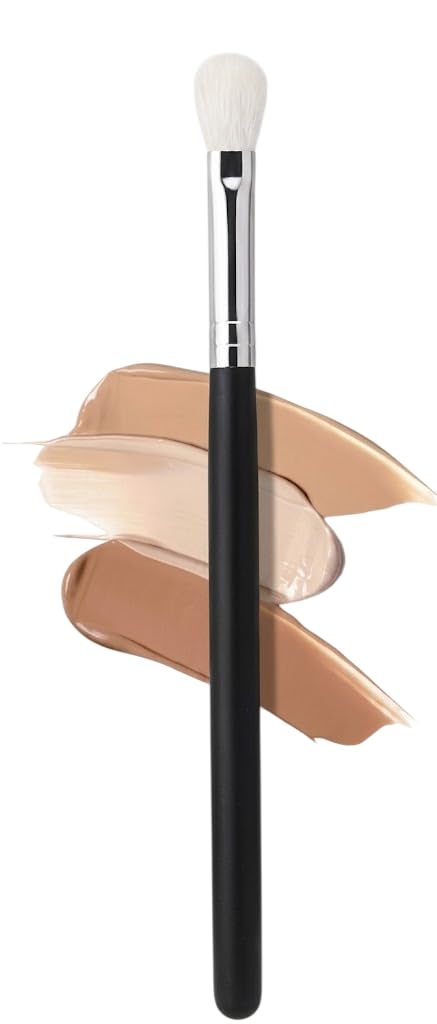 Fluffy Crease Brush for Eye Makeup | Soft Synthetic Eyeshadow Blending -concealer | Durable Eye Shadow for Crease Precision | Lightweight Makeup Tool for Smooth Application