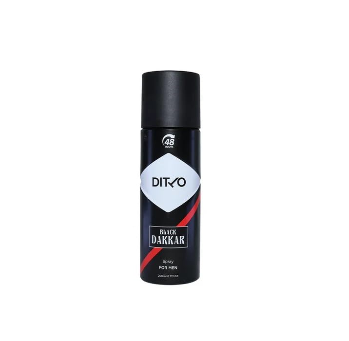 Kaline DITTO Black Dakkar Perfume Spray for Him,200 Ml