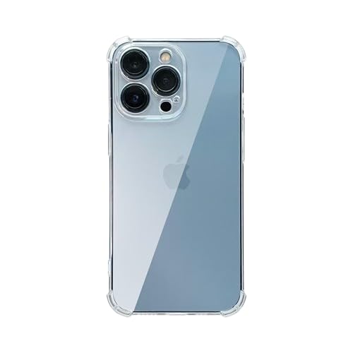 DRaX iPhone Clear Case, Shockproof Protective Cover, Transparent (Iphone 14)