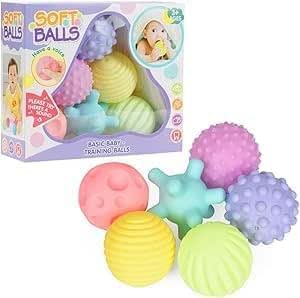 True Fit Patpat Squeeze Balls with Gift Box for Kids 6-Piece Set